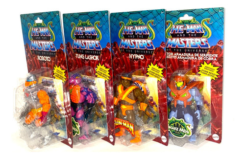 Master - Wave 12, Tung Lashor,robot,hypno,skeletor Serpiente (Usado)
