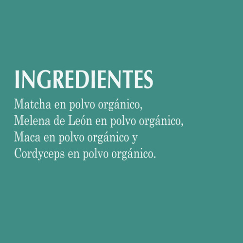 Té Matcha Mix (adaptógenos) 125g