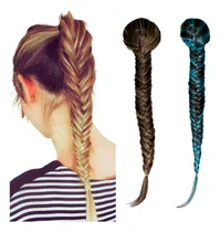 Comprar Extensiones Cabello Coleta Trenza Postiza Jareta Colores