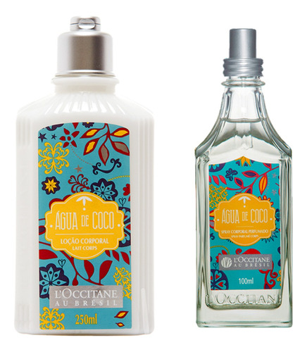 Kit Presente Água De Coco L'occitane Au Brésil