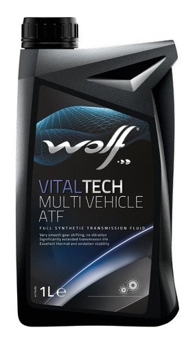 Aceite Wolf Vitaltech Multivehículo Atf - 1 Lt