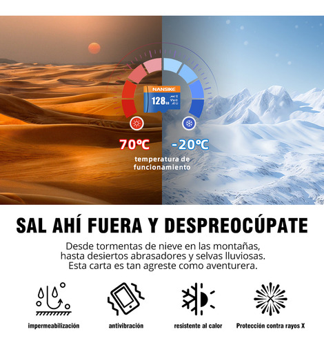 Tarjeta De Memoria Genérica Courage Cf 128gb Uhs-ii 4k
