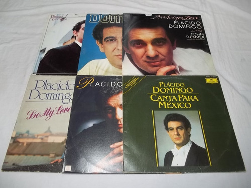 Vinil Lp - Placido Domingo - 6 Discos