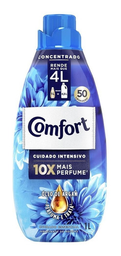 Amaciante Comfort Intense Cuidado Essencial Em Frasco 1 L