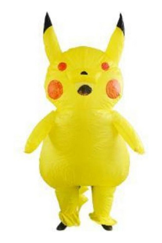 Disfraz Pikachu Pokémon Inflable - Entrega Inmediato