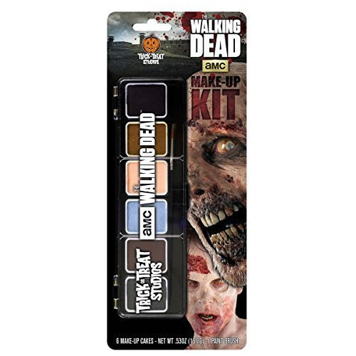 Wolfe Fx The Walking Dead Kit De Maquillaje Paleta Nuevo. Po