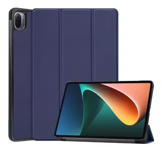 Case Couro Sintético Magnética Para Tablet Xiaomi Mi Pad 5