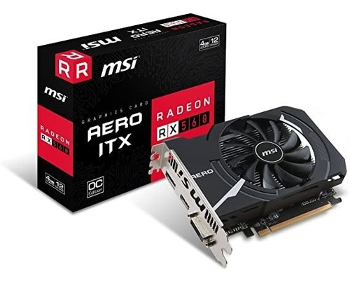 Imagen 1 de 5 de Tarjeta De Video Rx 560 4gb Msi