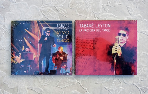 Tabaré Leyton 2 Cds Nuevos Sellados La Factoría Tango Vivo