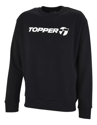 Buzo Topper Hombre Crew Rtc Loose Urb 165814/neg