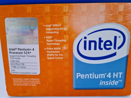 Procesador Pentium 4 3.06 Ghz (caja Sellada) Socket Lga775
