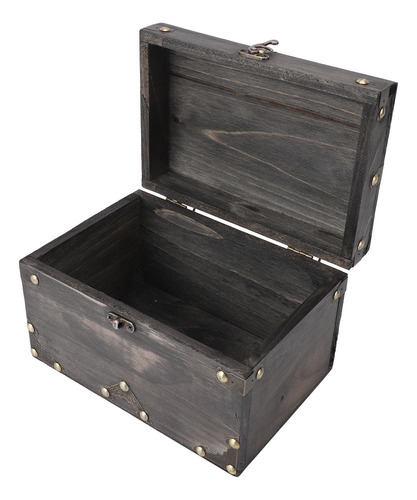 Almacenamiento De Madera, Estilo Retro, Exquisita Artesanía