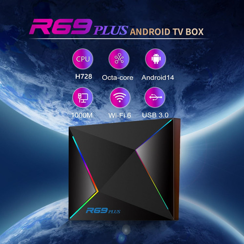 Android 14 Tv Box, 2025 Android Tv Box Octa-core Cortex A55n