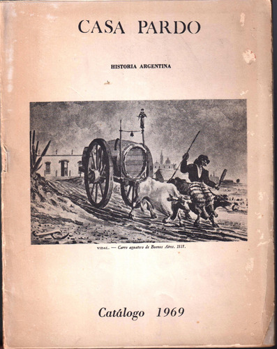 Casa Pardo, Catálogo Libros Historia 1969