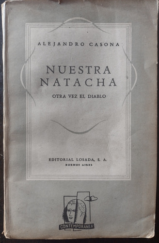 Nuestra Natacha De Alejandro Casona Con Firma Autor (Usado)