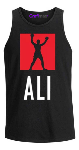 Polera Musculosa Sin Manga Muhammad Ali Película Grafimax