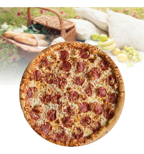 Manta Portátil Comfort Con Estampado De Pizza [u]