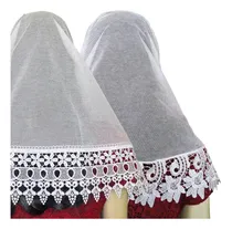 Comprar Kit Com 2 Véus Ccb Redondo Ou Quadrado Renda Larga