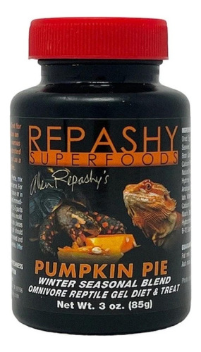 Repashy Pre-alimento Gel Reptiles Calabaza Pumpkin Pie 85 Gr