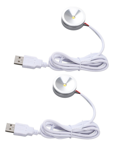 Cable Led De 4.2 Pies Con Enchufe Usb Redondo Para Pantalla