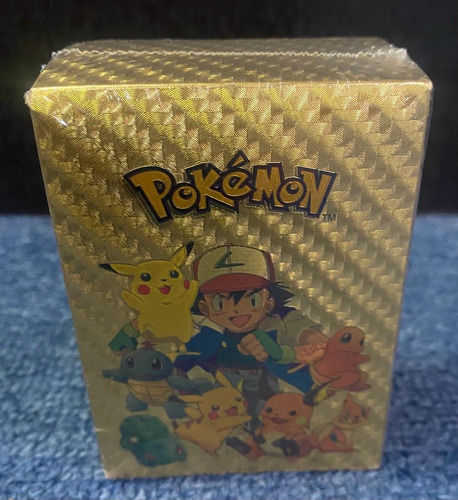 Tarjetas Pokemon Doradas Originales 