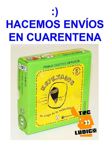 Imagen 1 de 3 de Espejados - El Juego De La Velocidad - Toc Lúdico