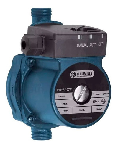 Bomba Agua Presurizadora Presion Pluvius 260 W 4 Baños