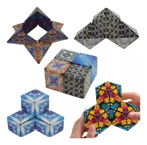 Cubo Rubik Magico Magnetico 72 Formas Ingenio Antiestres 3d