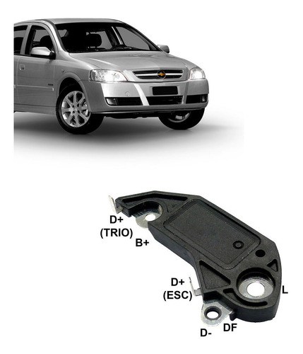 Regulador De Voltagem Astra Ga701 14v