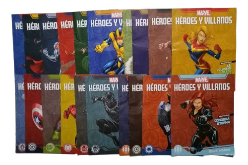 Coleccion Completa De Héroes Y Villanos Muñecos Marvel 