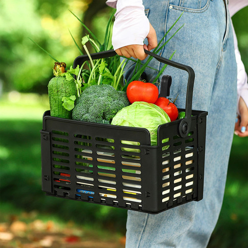 Cesta Para Bicicleta, Cesta Plegable, Cesta Para Verduras