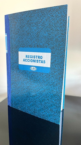 Libro Registro De Accionistas Spa (libro Accionistas)