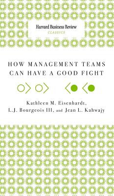 Libro How Management Teams Can Have A Good Fight - Eisenh...