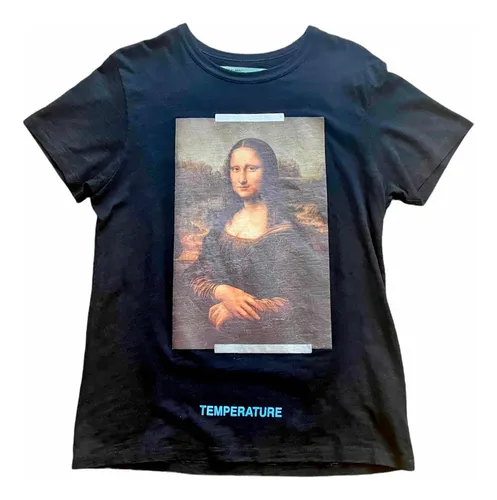Off white camiseta mona lisa hotsell