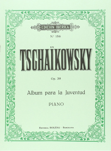 Libro Album Para La Juventud Op.39