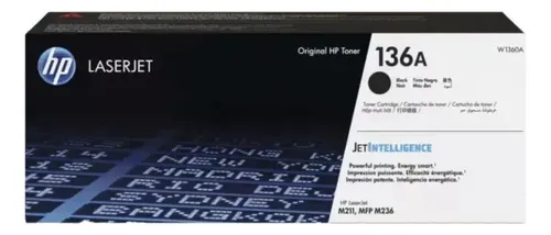 comprar Tóner Hp Original W1360a 136a Color Negro