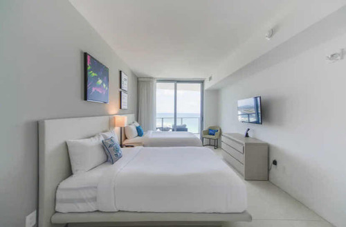 Imagen 9 de 10 de Departamento De Lujo Hyde Beach House- Miami - 6 Pax 2 Baños