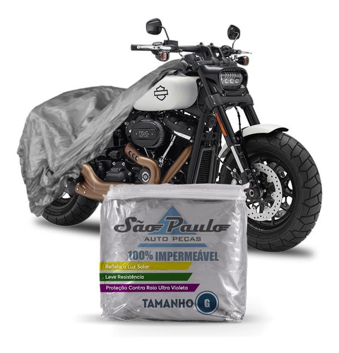 Capa Para Moto Harley Breakout Impermeável Proteção Anti-uv