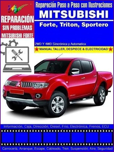 Manual Taller Electricidad Mitsubishi Triton Forte Sportero