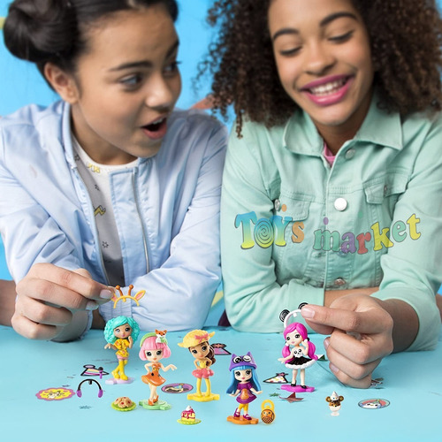 Imagen 6 de 10 de Party Pop Teenies Muñeca Sorpresa Con Confetti Push Fiesta
