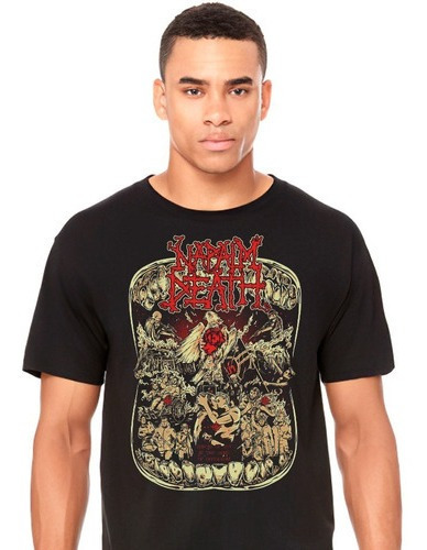 Napalm Death - Throes Of Joy In The Jaws - Polera- Cycorecor