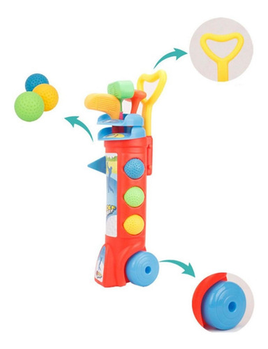 Juego De Palos De Golf Para Niños: De Golf Para Niños