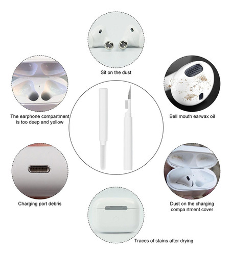 Herramienta Limpiadora De Auriculares Herramientas De Limpie