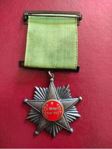 Medalla Conmemorativa 1973-1983 11 De Septiembre