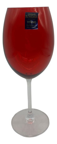 Jogo 6 Taças Cristal Bohemia Colibri 580ml Coloridas P/ Água
