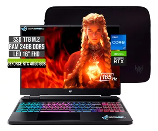 Acer Predator Intel Core I7 13700hx Ssd1tb Ram 24gb Rtx4050