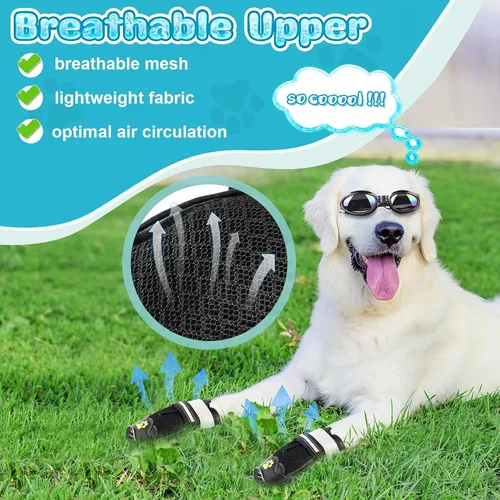 Botas Para Perros Cupount - Transpirables Para Pavimento Cal