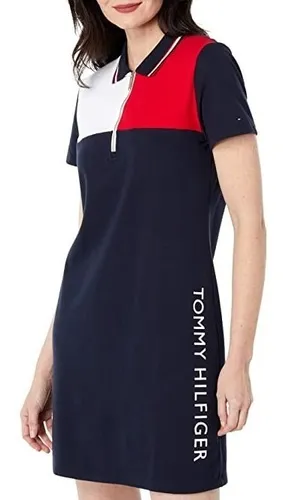 Vestido polo sales feminino tommy hilfiger