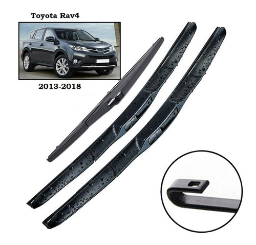 Plumillas Limpia Parabrisas Toyota Rav4 2013-2018