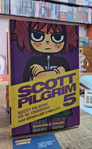 Scott Pilgrim Versus El Universo. Edicion En Tapa Dura. A Color. En Español.